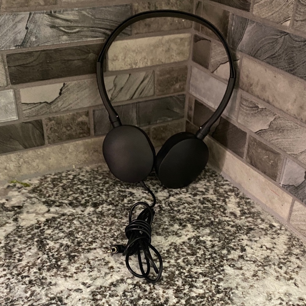 Black Over-Ear Headphones NWOT